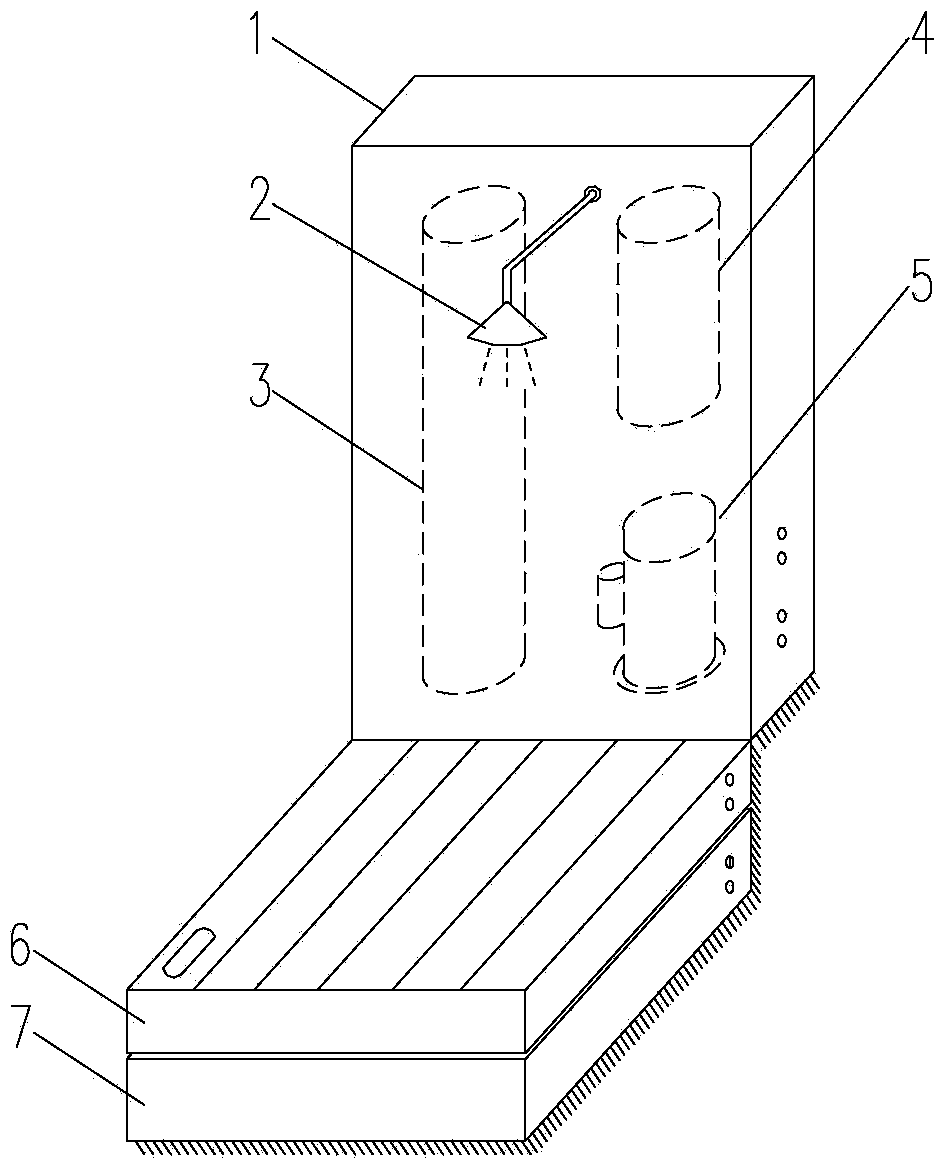 Heat recovery type bathing machine