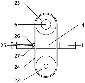 Synchronous rehabilitation train device for upper and lower limbs