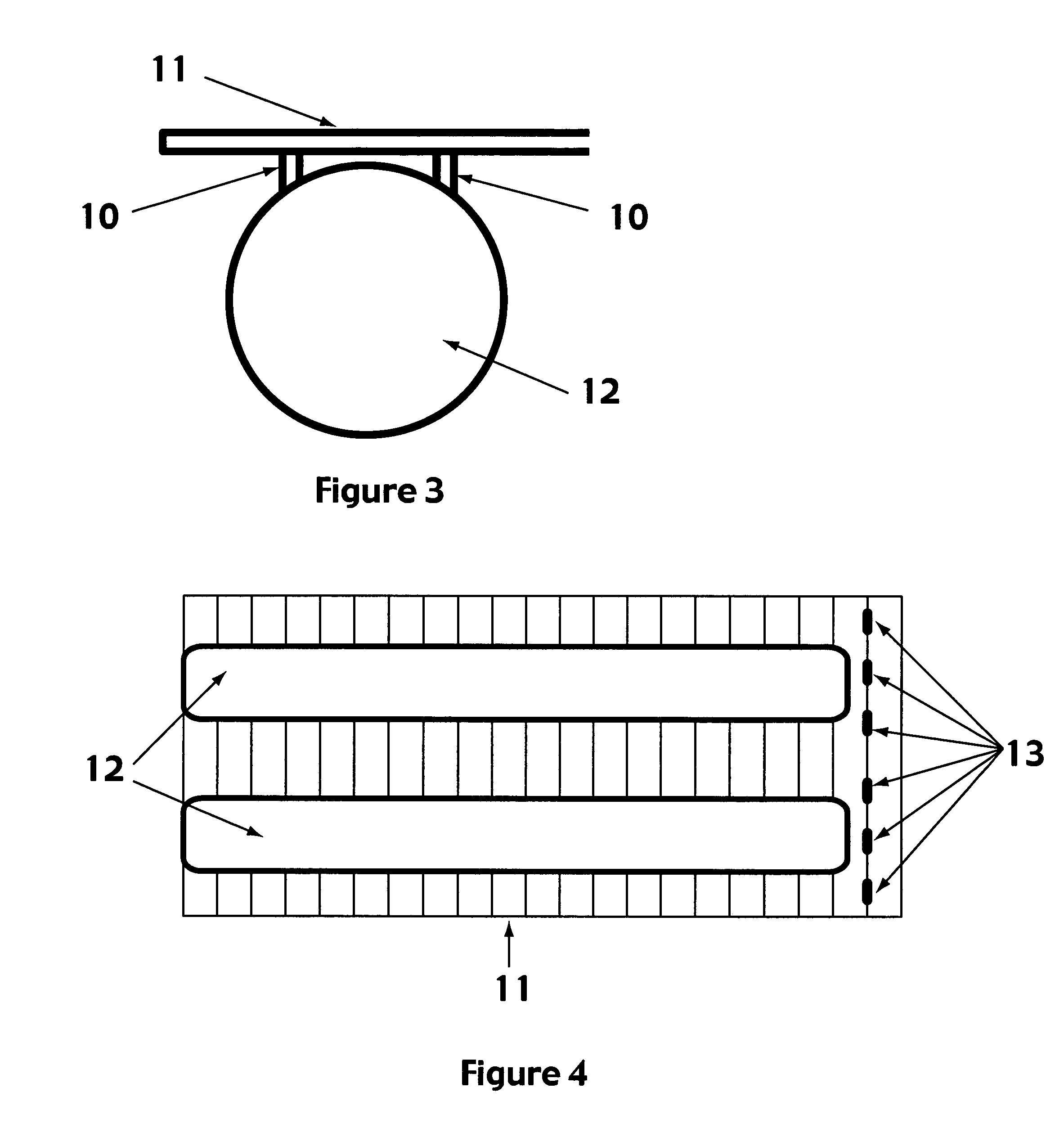 Modular deck structure of a pontoon boat