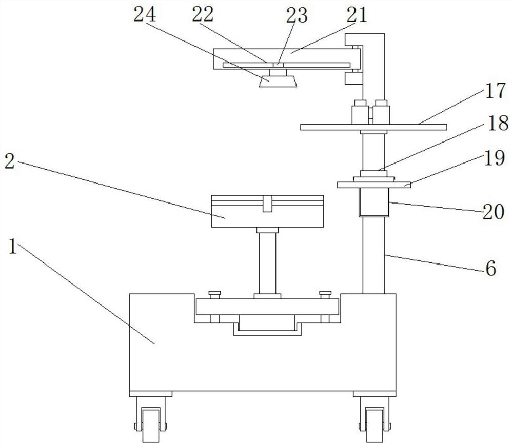 Bone joint surgery dressing change assist device and using method