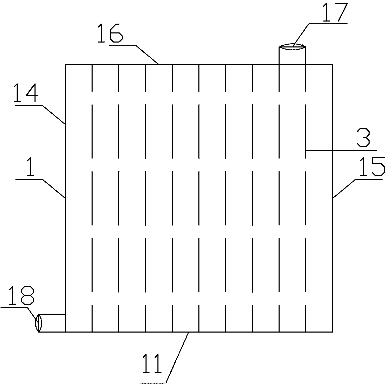 Heat exchanging device based on phase-change heat storage material and packaging method thereof