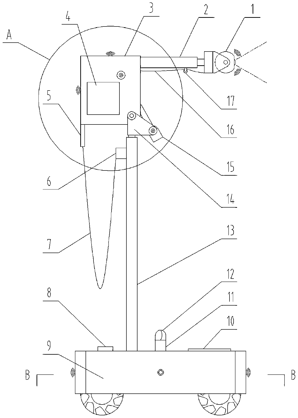 Novel mechanical garage with mobile maintenance robot