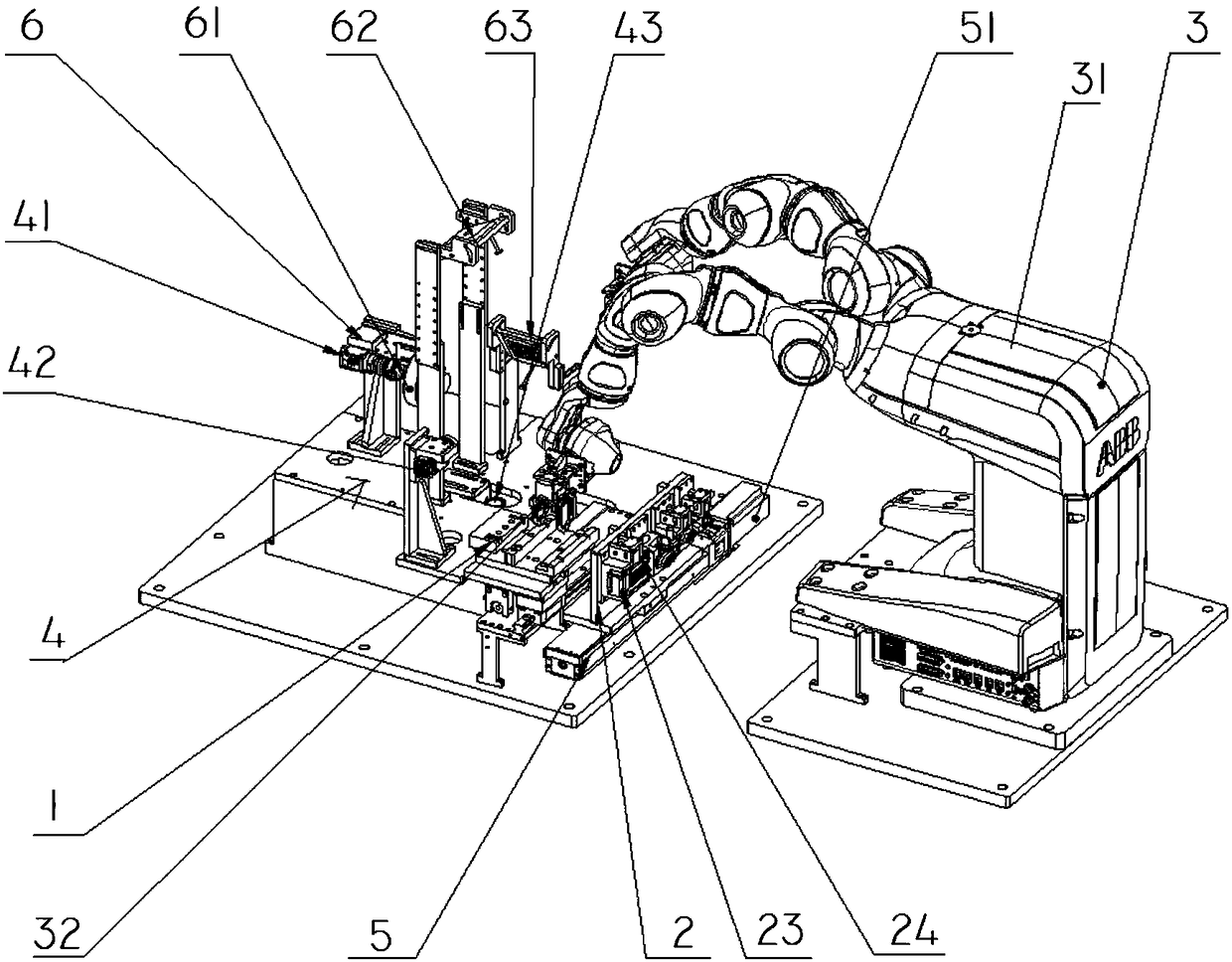 Terminal inserting machine