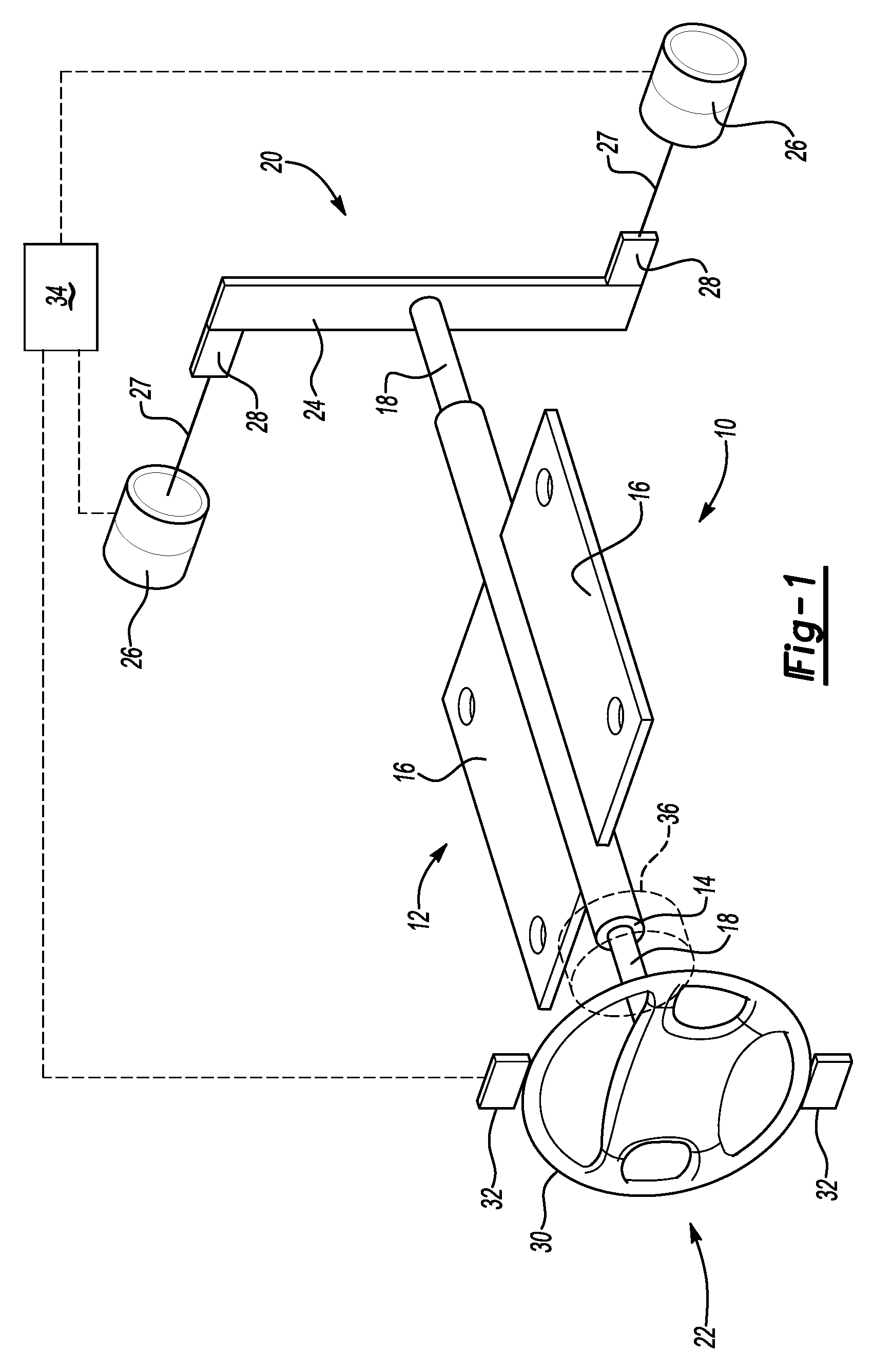 Method of measuring torsional dynamics of a steering column at small dynamic amplitudes