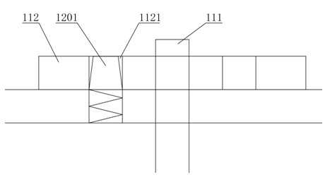 Blade automatically-opening/closing device of vertical-axis wind-driven generator wind wheel