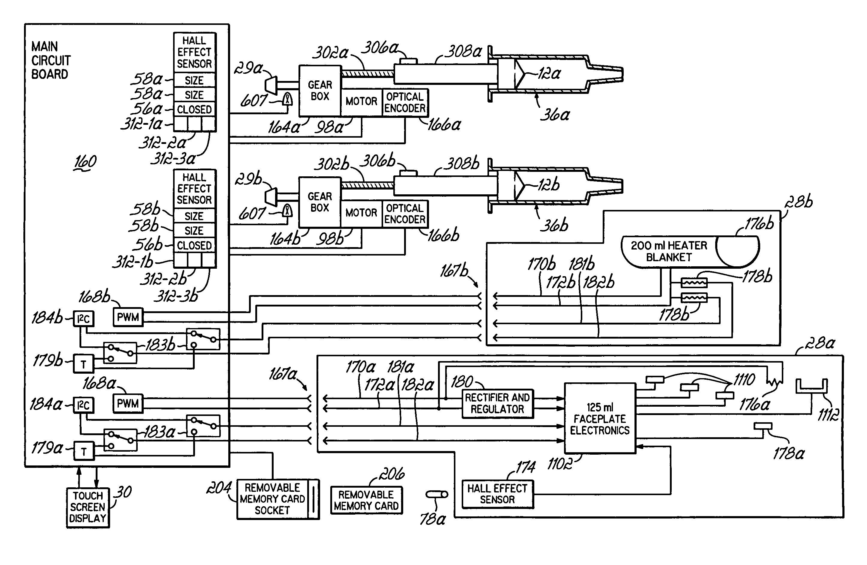 Powerhead of a power injection system