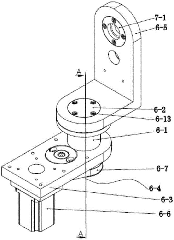 Small six-axis simultaneous sharpening unit for milling cutters