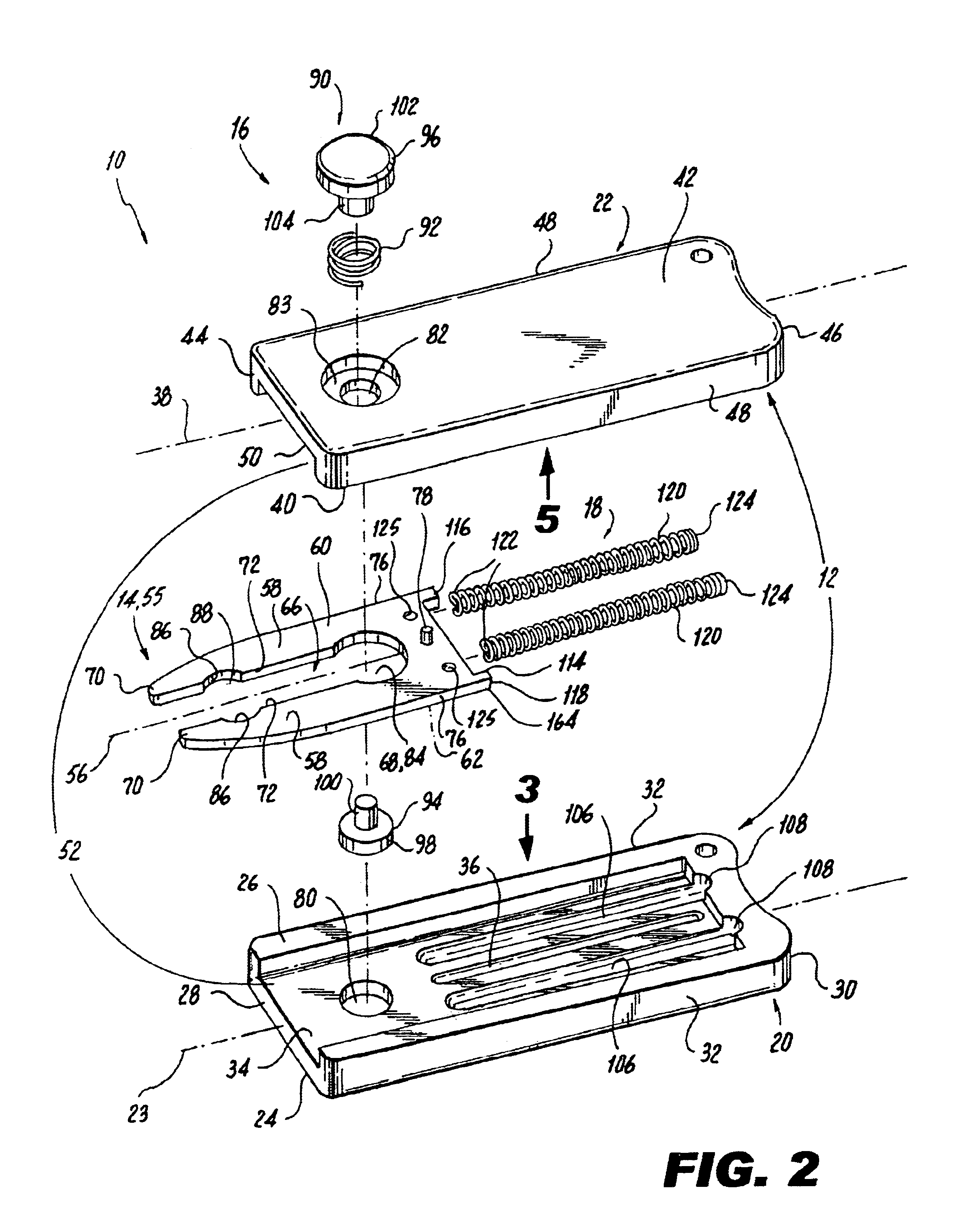 Golf green repair tool