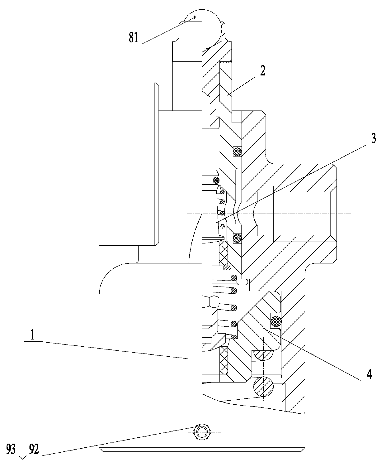 A diesel engine that can regulate the air pressure without pressure regulation of air pressure