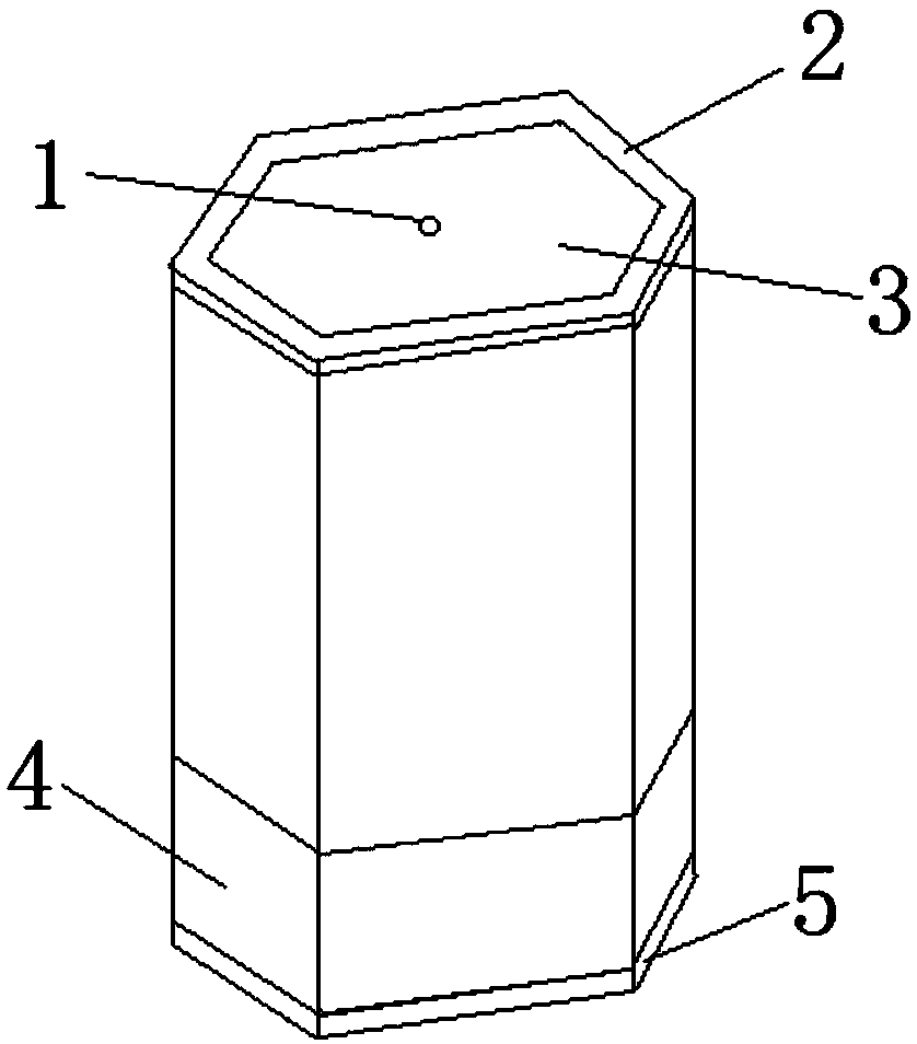 Three-dimensional Trench Electrode Silicon Detector with Variable Central Collecting Electrode