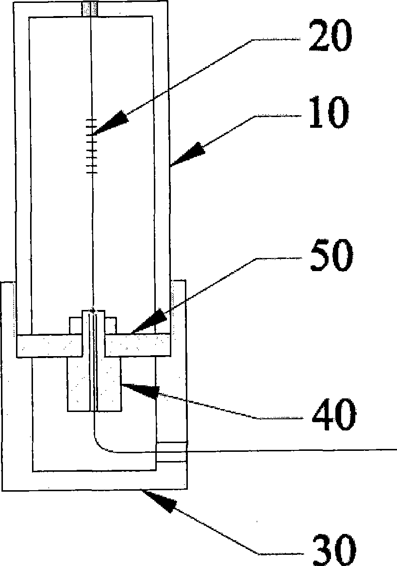 Optical fiber laser acceleration sensor