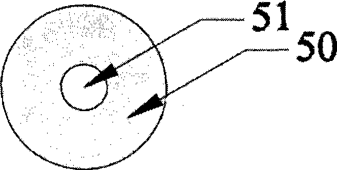 Optical fiber laser acceleration sensor