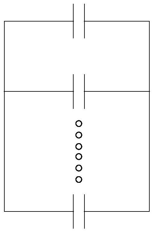 A kind of high-voltage ceramic pulse capacitor, dielectric material and preparation method thereof