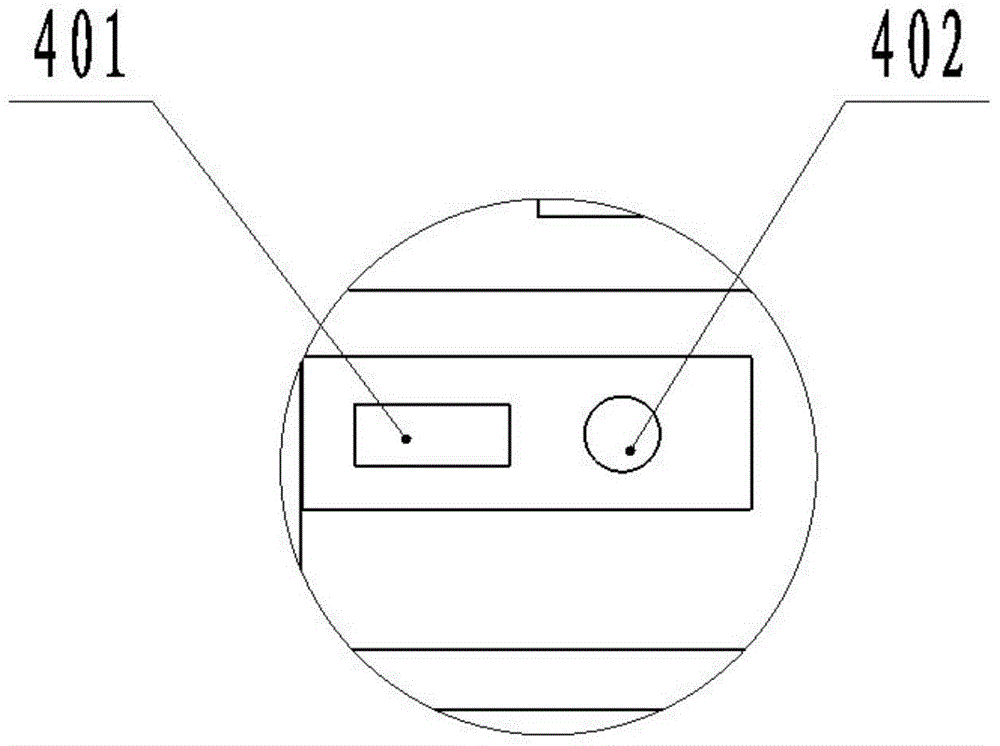 Anti-blockage device of wood chipper