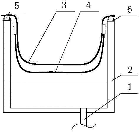 Petroleum drilling fluid separating sieve based on separating screening net slideways