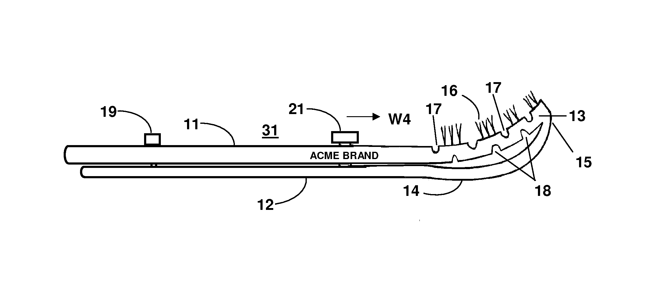 Articulating toothbrush