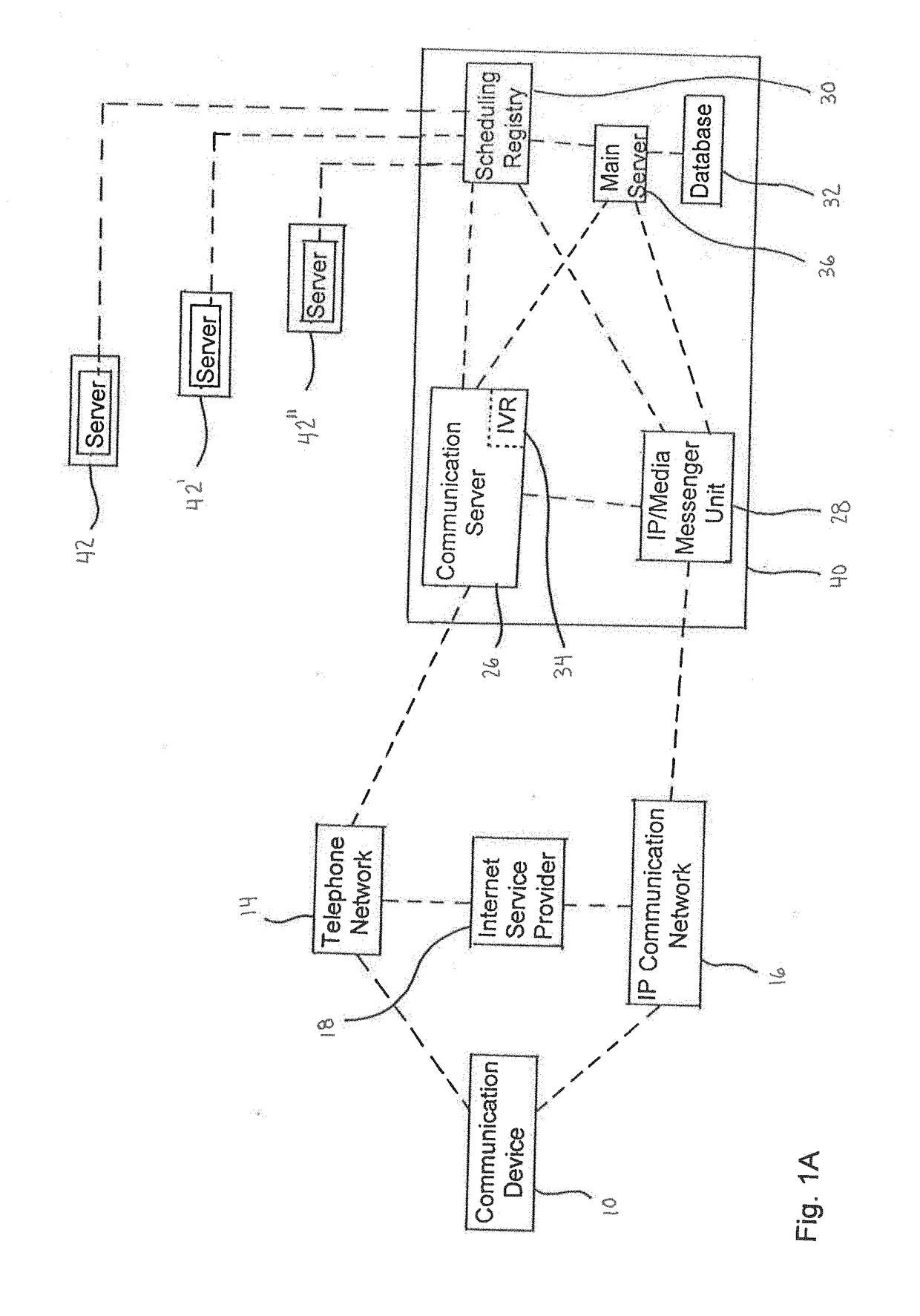 System and method for switching from a call on a voice communication channel to web based self-services