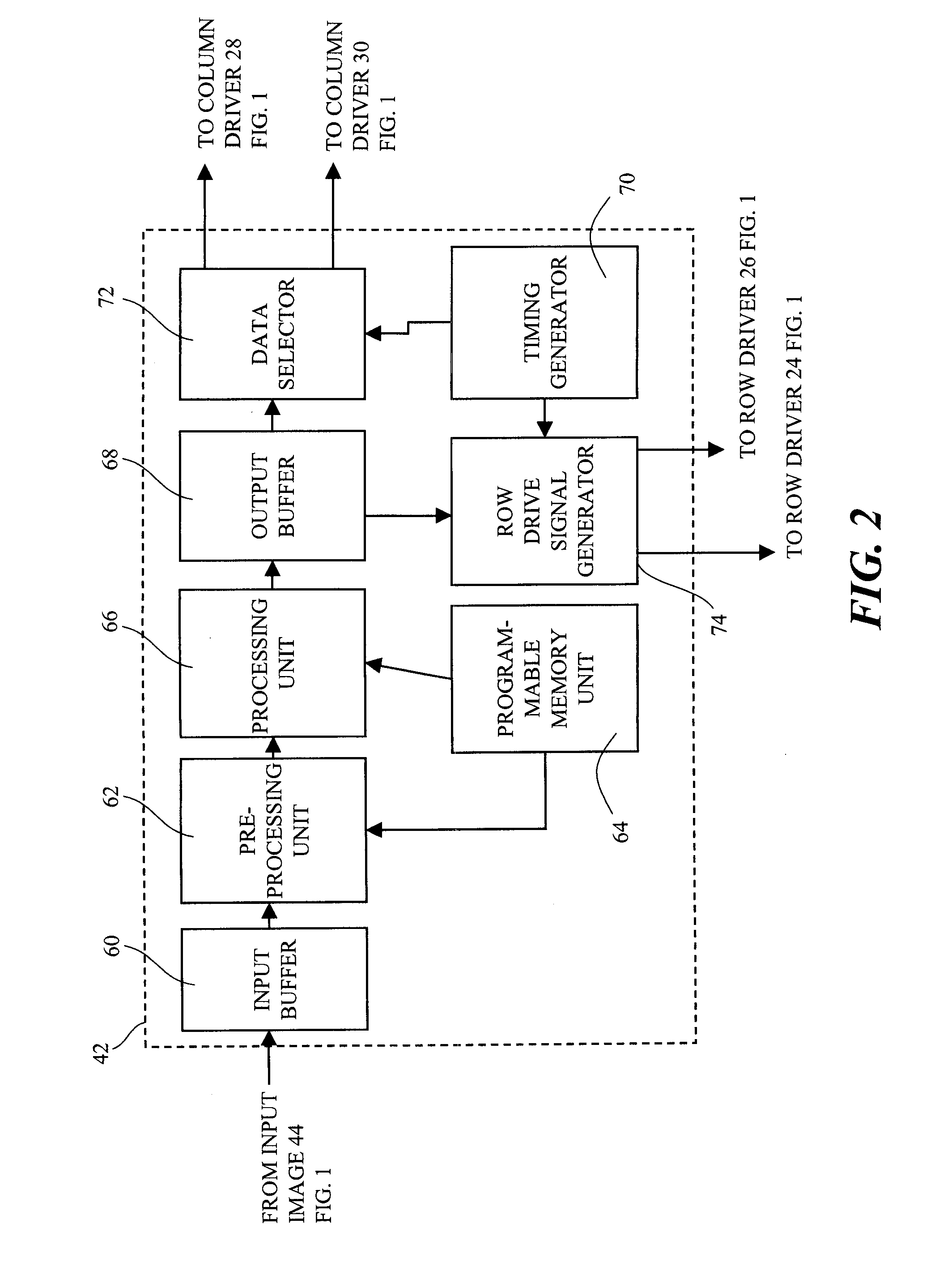 Tiled passive matrix electro-luminescent display