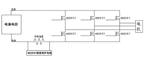 Short-circuit protection method for transistor in control circuit