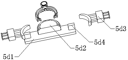 Automatic grinding machine for automobile shifting fork