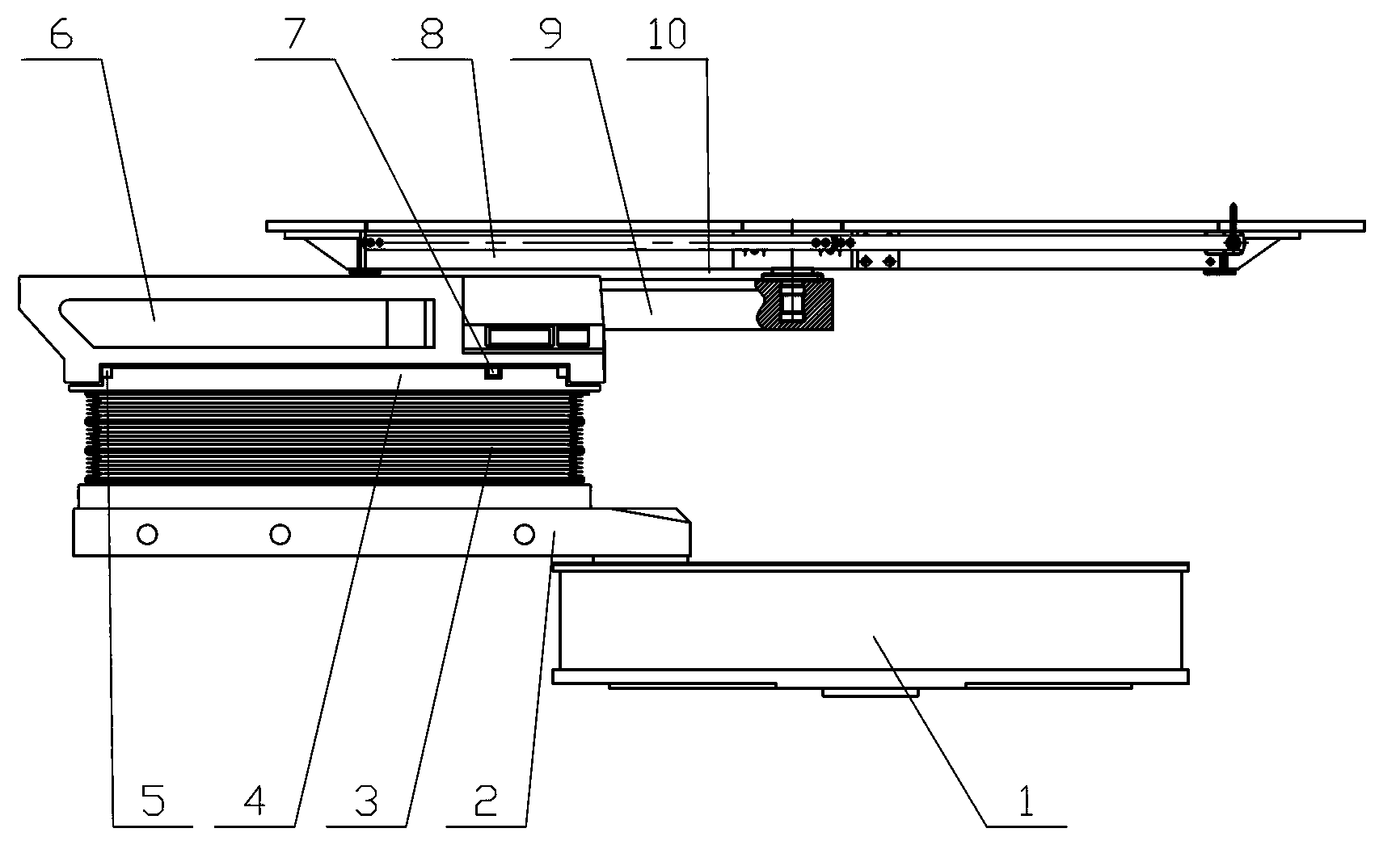 Large medical device treatment bed