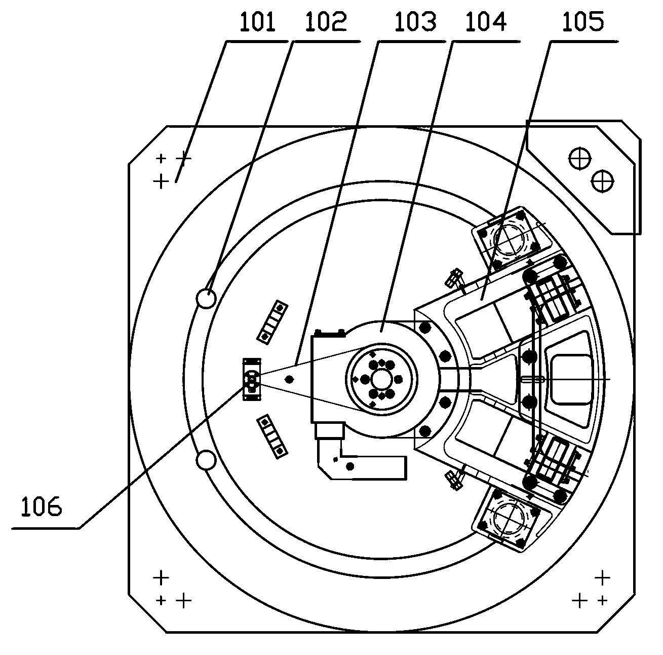 Large medical device treatment bed