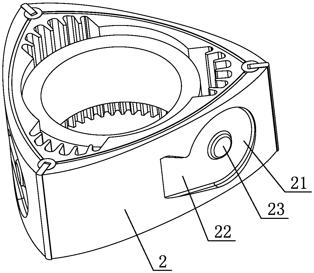 Oil-saving triangular rotor engine