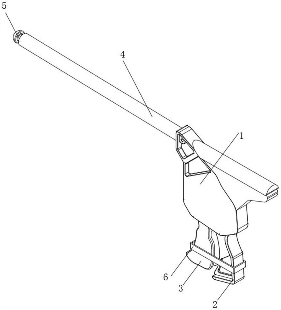 A high-safety cutting stapler with a blocking mechanism