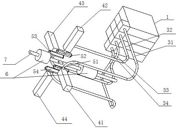 Dyeing device used for full-color 3D printing and full-color 3D printing method