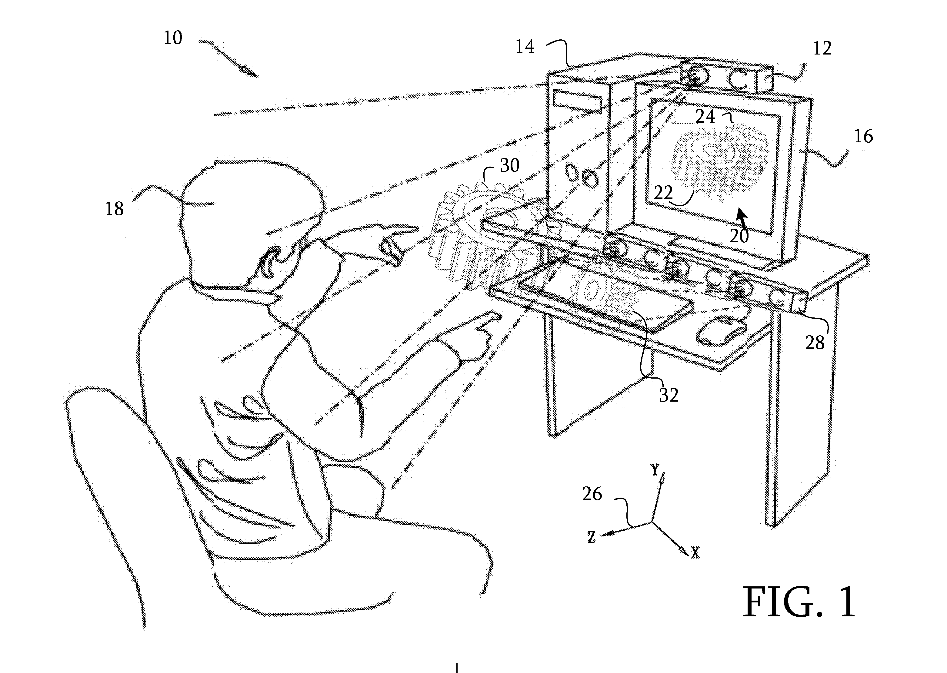 Three-Dimensional User Interface