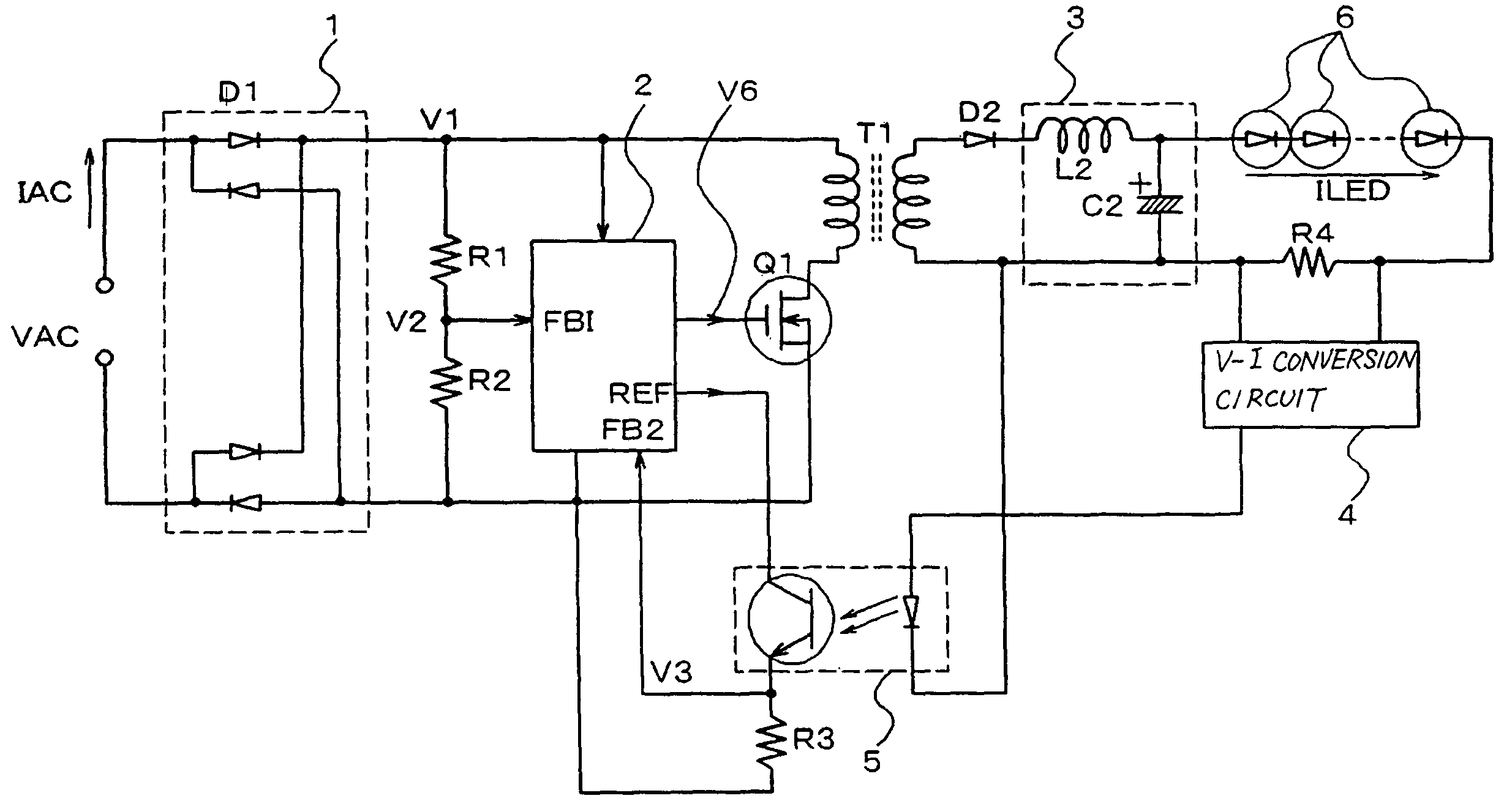 Low-voltage power supply circuit for illumination, illumination device, and low-voltage power supply output method for illumination