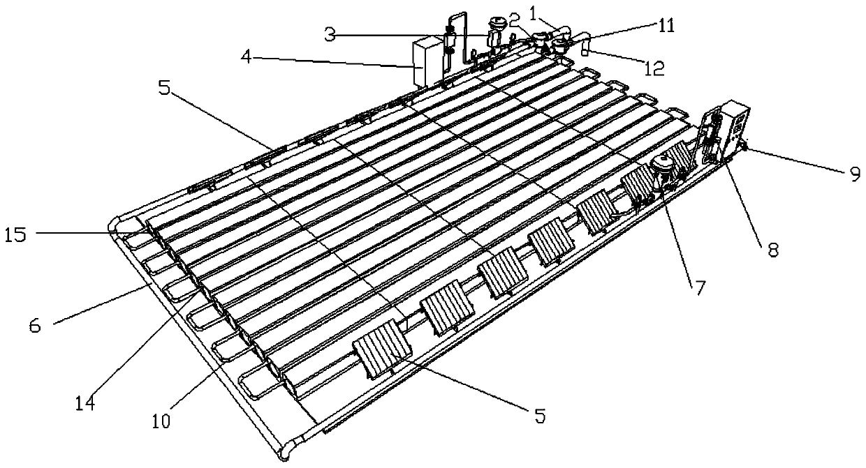 Hinge joint water-proofing and freeze-proofing constant-temperature device