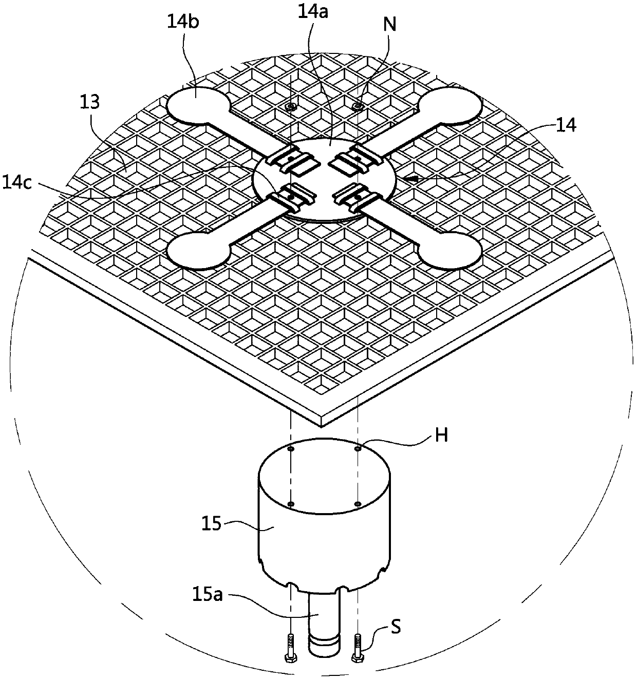 Air-conditioning indoor unit attachment self-generating composite function air diffusion fan