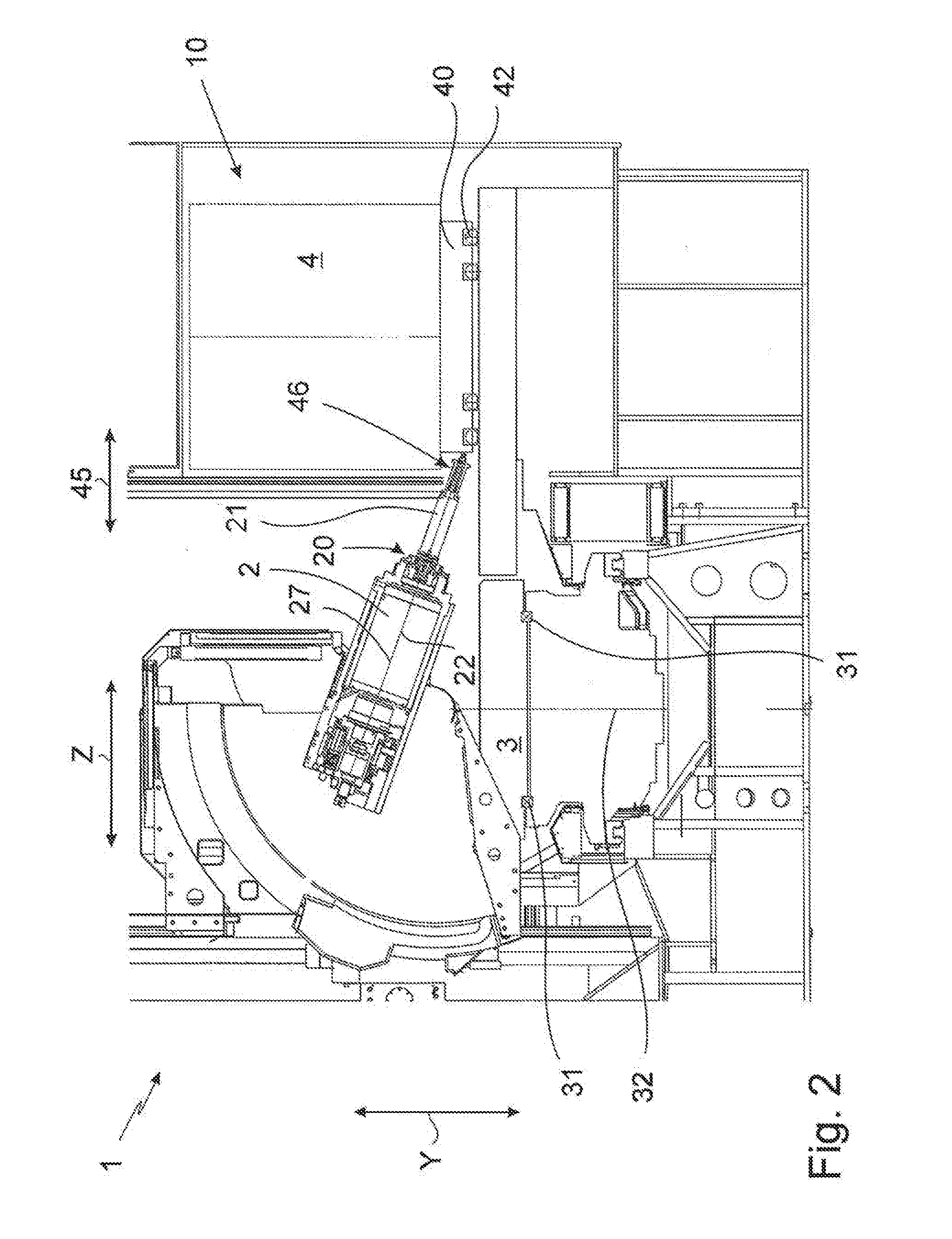 Metal cutting machine tool