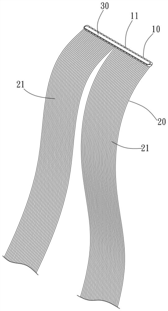 Wig piece, and hair extension structure and hair extension method thereof