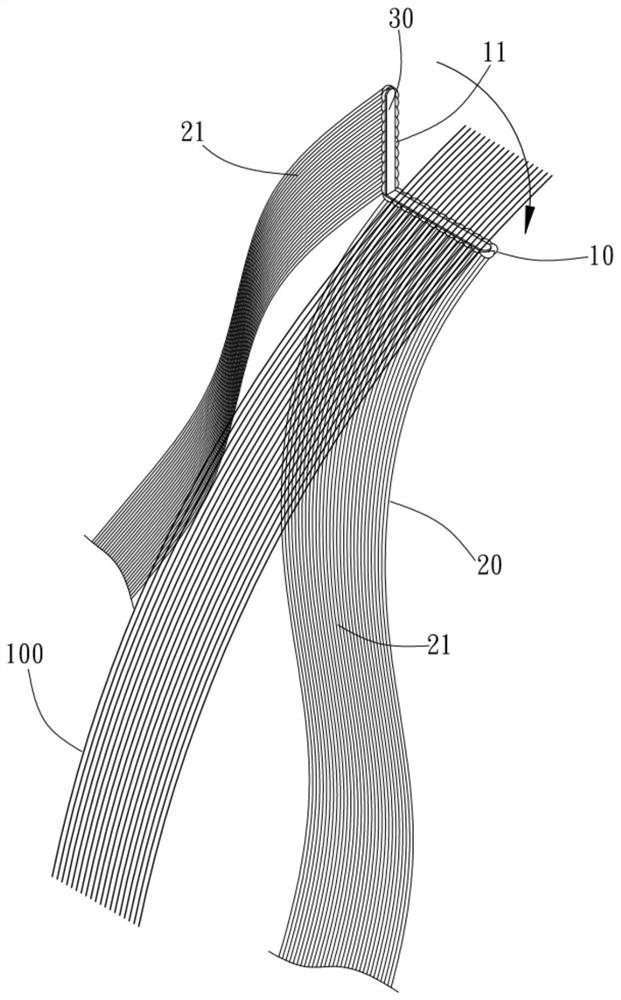 Wig piece, and hair extension structure and hair extension method thereof