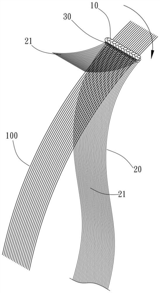 Wig piece, and hair extension structure and hair extension method thereof