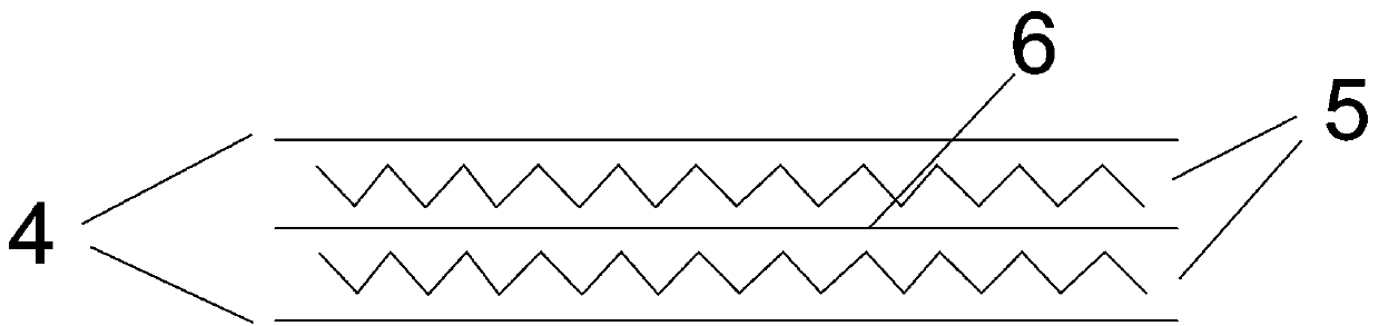 Water supplement and drainage control method for hanging board and sunshade board combined support slope greening structure