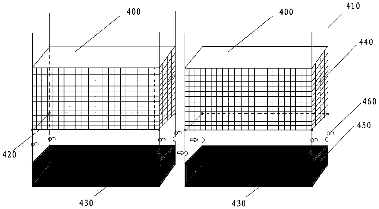 Anti-freezing modular lightweight green slope roofing system and construction method thereof