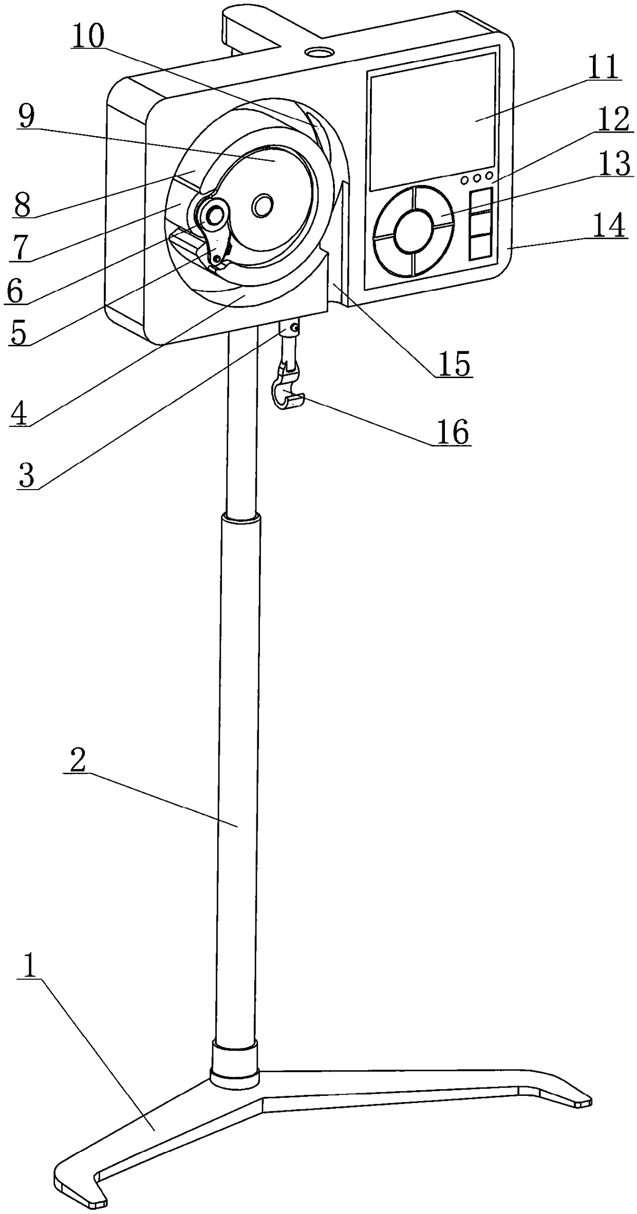 Medical automatic drainage device