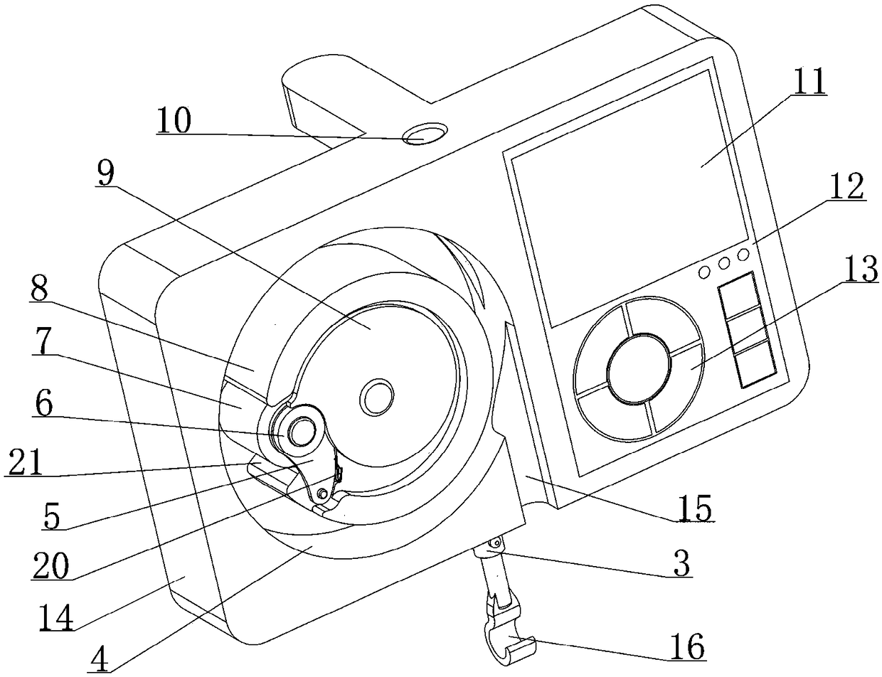 Medical automatic drainage device