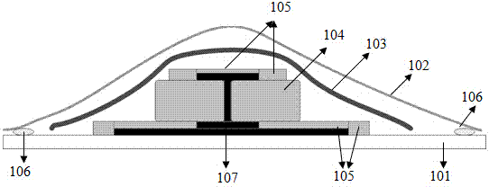 Prepreg/resin film infiltration co-curing forming method for composite stiffened wallboards