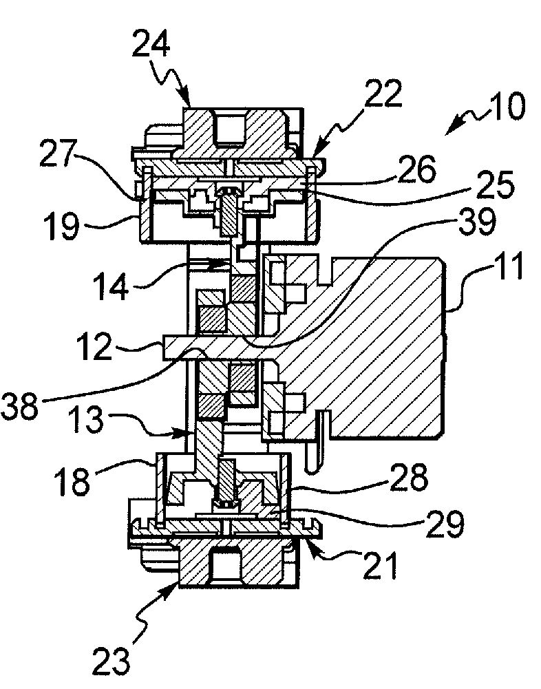 Balanced dual rocking piston pumps