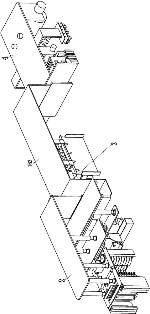 Ditching, layer laying and backfilling combined telecommunication cable mechanical laying equipment