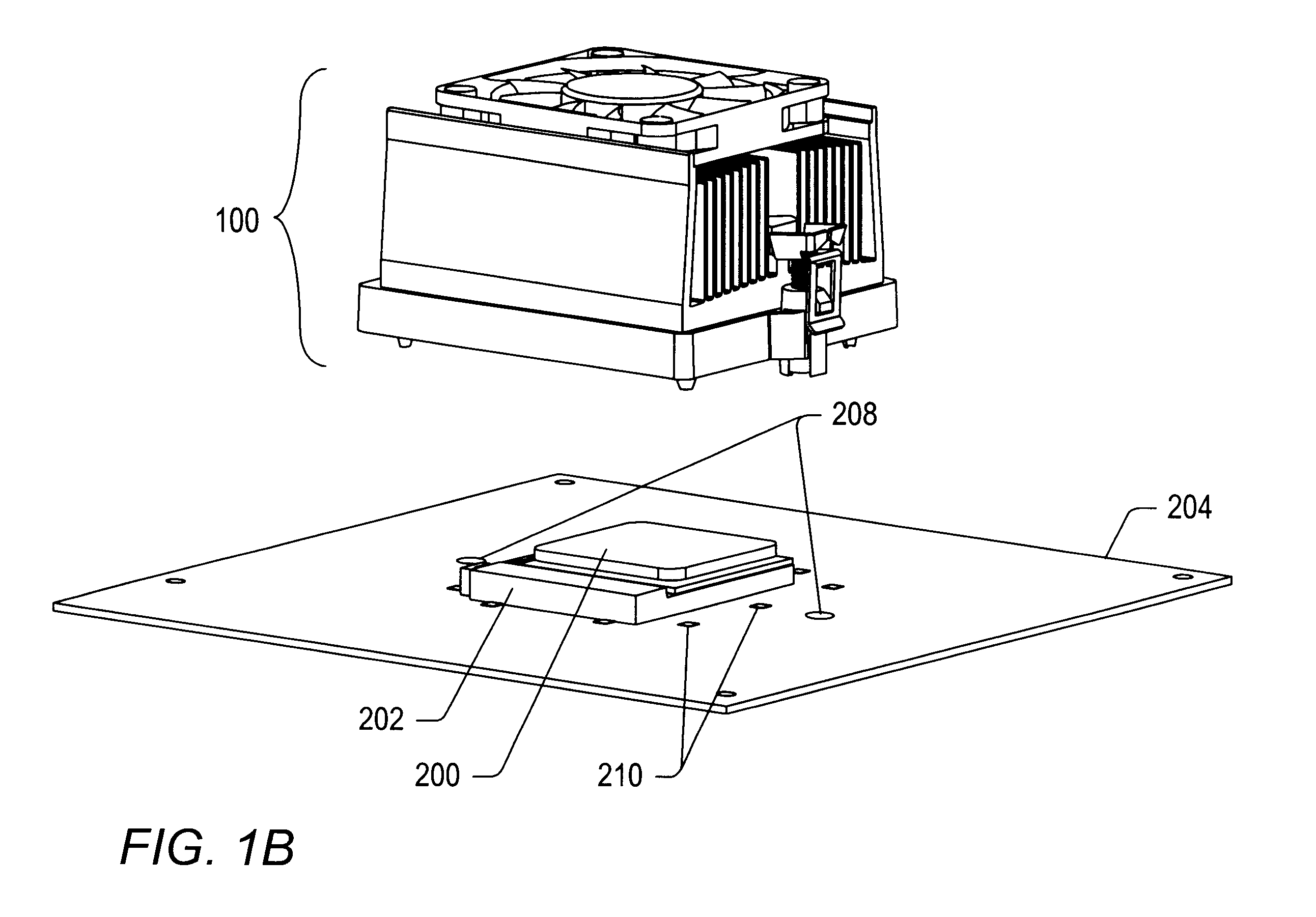 Heat sink subassembly