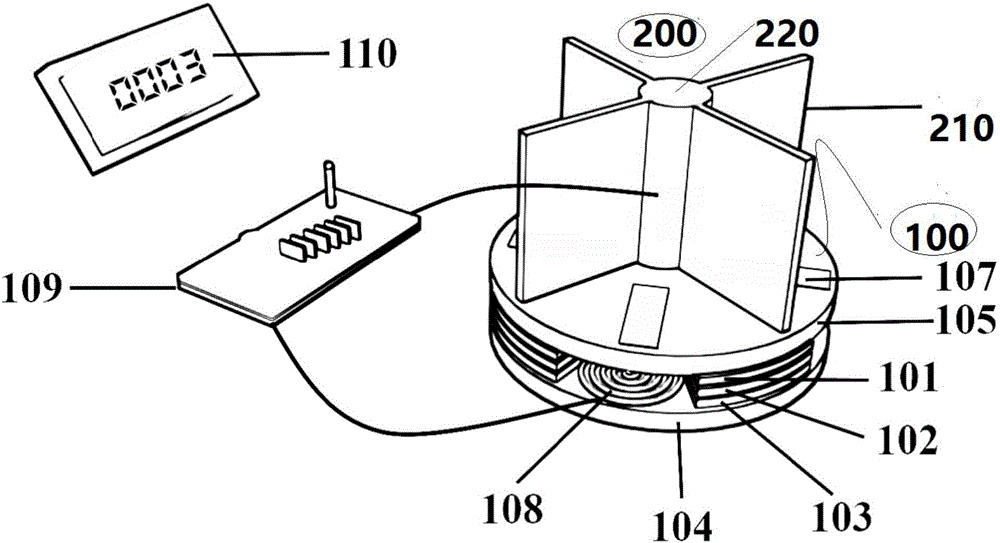 Self-driven wireless traffic flow detector based on electromagnetic-friction hybrid nano generator