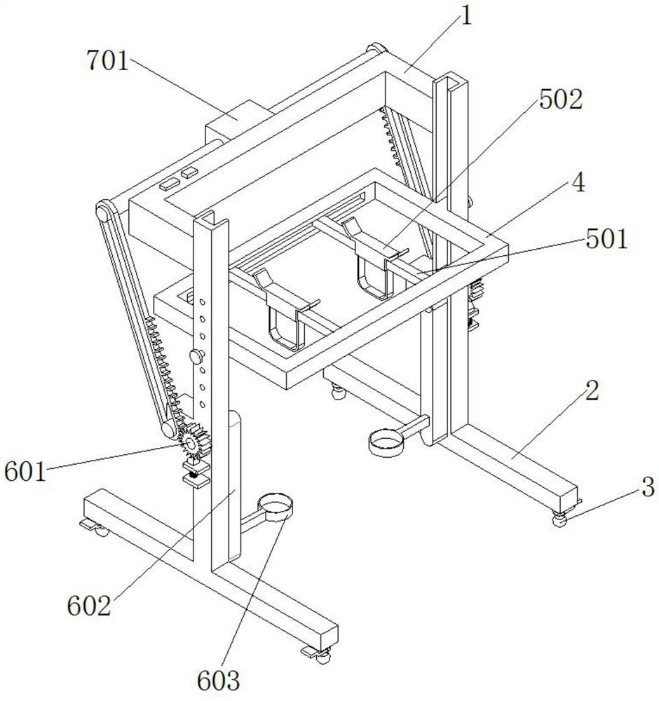 Adjustable walking aid for children rehabilitation