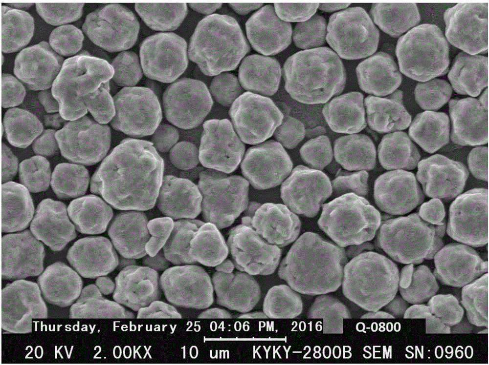 Large-grain-size spherical silver powder and preparation method thereof