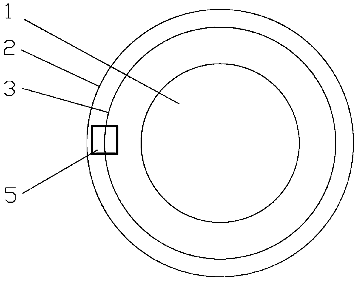 Offshore scanning type laser radar wind measuring device and method