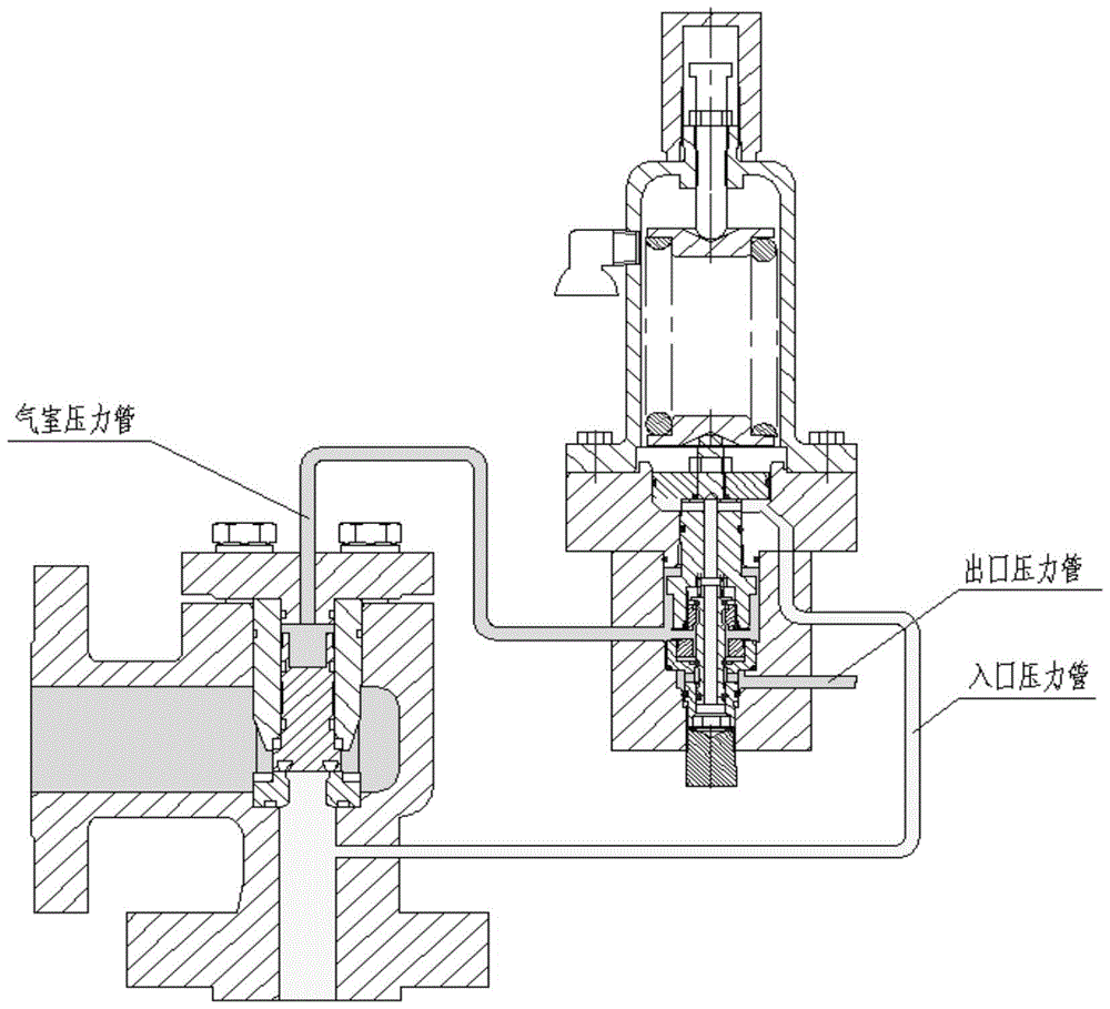 A high-pressure modulation type pilot-operated safety valve